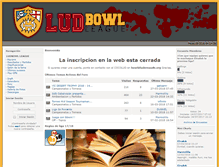 Tablet Screenshot of bowl.ludereaude.org